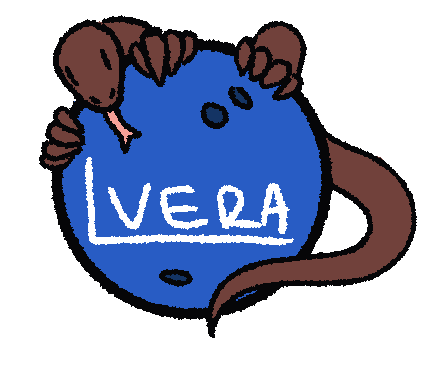A lizard clings to a blue moon that says LVERA on it. The moon is a reference to the Lua programming language. A lizard clings to a blue moon that says LVERA on it. The moon is a reference to the Lua programming language.